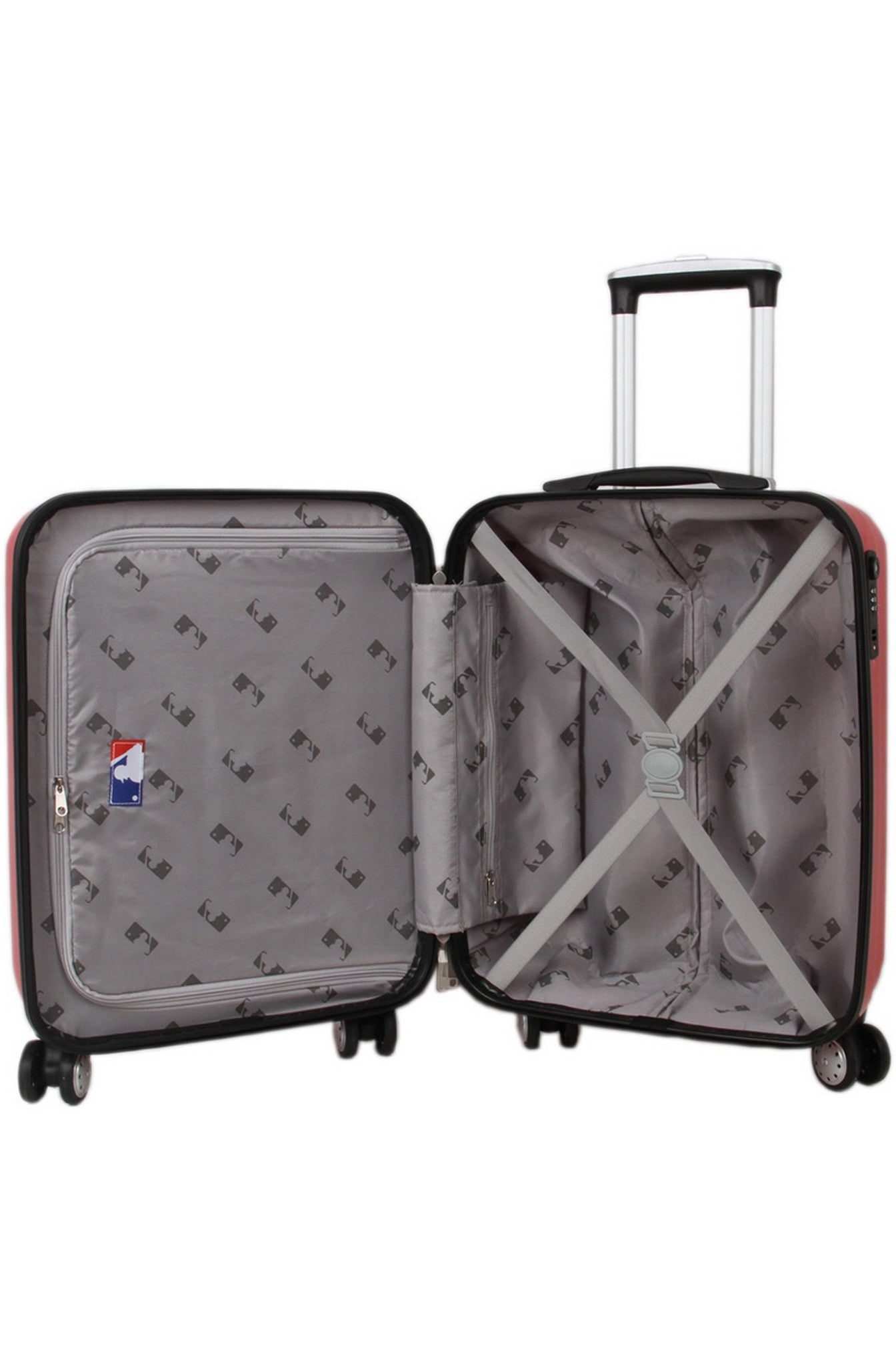 Boston Red Sox, 19" Premium Molded Luggage by Kaybull #BOS-19PCF-IFD - OBM Distribution, Inc.