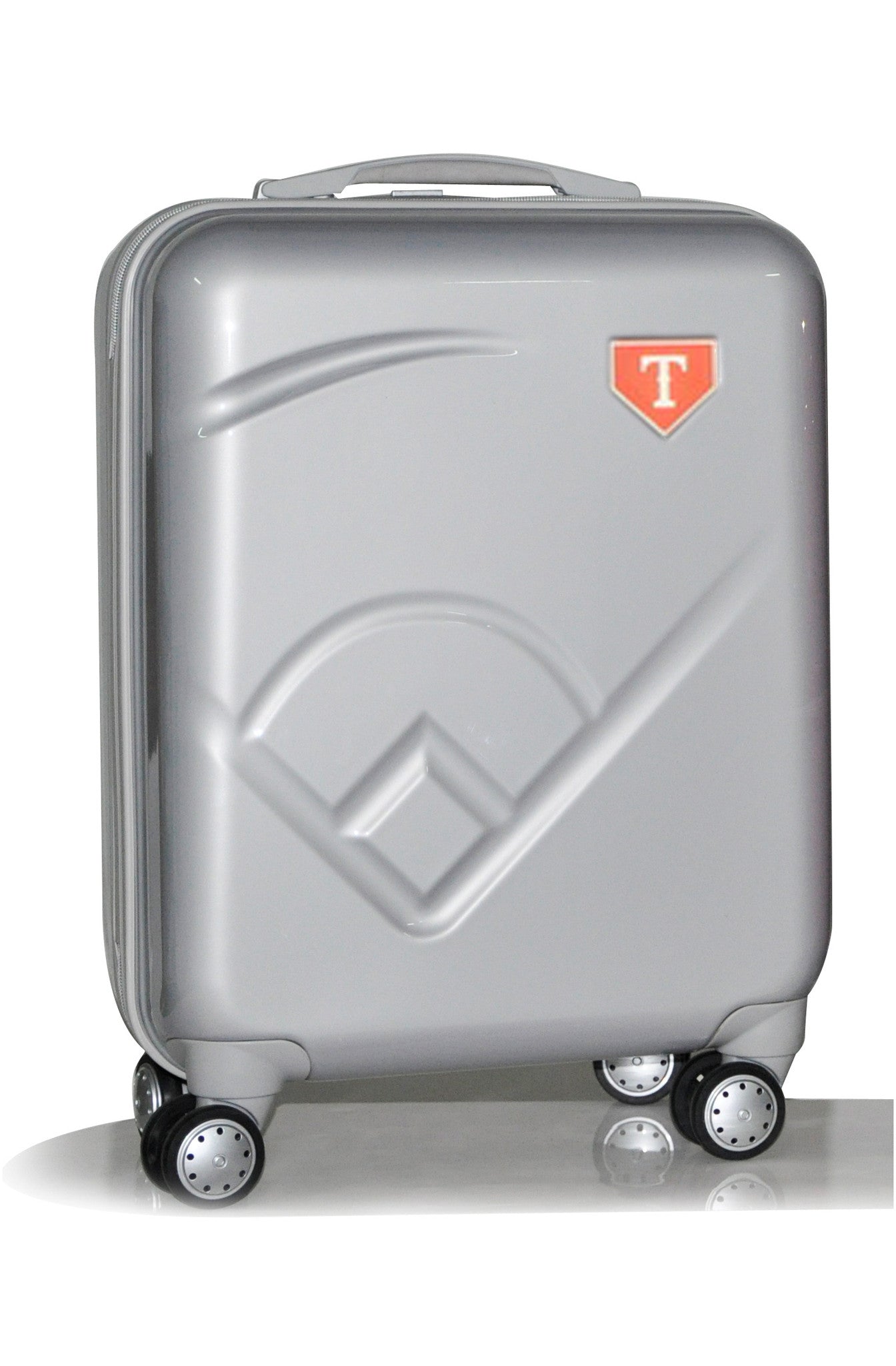 Texas Rangers, 19" Premium Molded Luggage by Kaybull #TEX-19PCF-IFD - OBM Distribution, Inc.