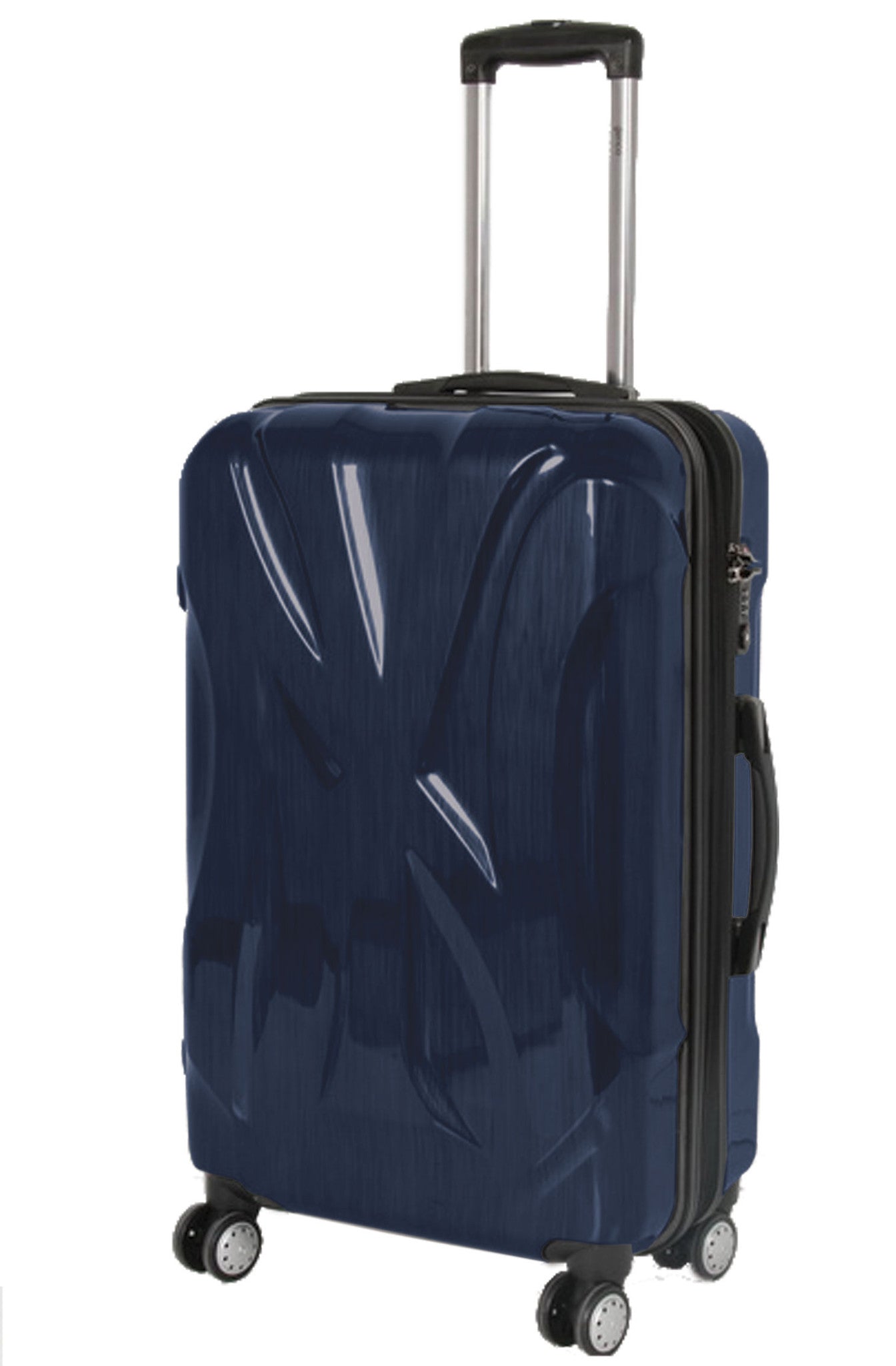 New York Yankees, 19" and 26" Premium Molded Luggage Set by Kaybull #NYY-PCF-SET - OBM Distribution, Inc.