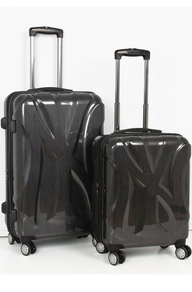 New York Yankees, 19" and 26" Premium Molded Luggage Set by Kaybull #NYY-PCF-SET - OBM Distribution, Inc.