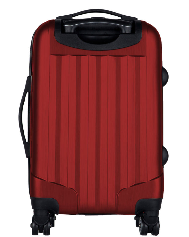 Los Angeles Angels, 21" Clear Poly Carry-On Luggage by Kaybull #LAA13 - OBM Distribution, Inc.
