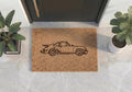Personalized Car Lover Doormat | Custom Garage Welcome Mat | Car Enthusiast Gift | Laser Engraved | UV Printed