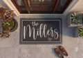 Personalized Last Name Doormat | Custom Welcome Mat | Housewarming Gift | Front Porch Decor | UV Print