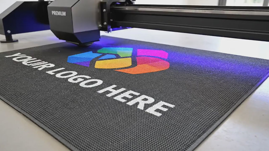 Custom Realtor Team Doormat | Personalized Real Estate Logo Mat | Business Welcome Mat | UV Print