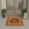 Personalized Outdoor Store Doormat | Custom Wilderness Outfitters Business Doormat | Adventure Gift | Laser Engraved