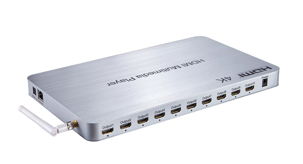 SFX HDMP01-V2.0 HDMI 2.0 8-Way Media Player - OBM Distribution, Inc.