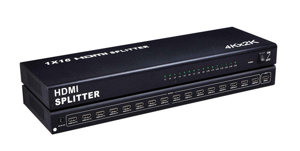 SFX HDSP16-V1.4 HDMI Splitter 1X16  ----V1.4 ,4Kx2K - OBM Distribution, Inc.