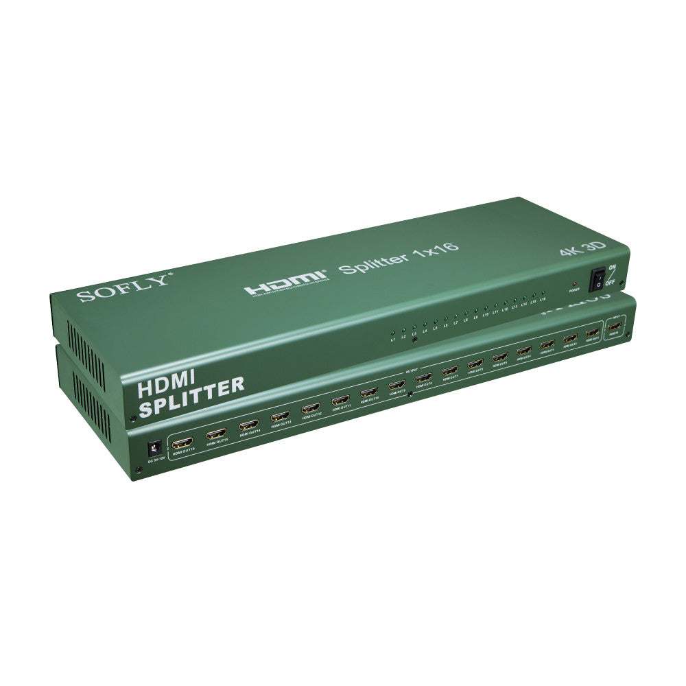 SOFLY HDSP16 - Splitter 1x16-v1.4 - OBM Distribution, Inc.