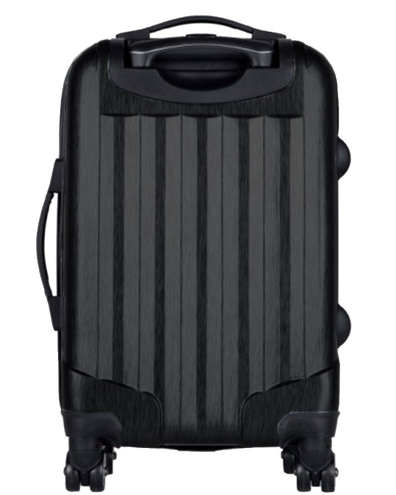 New York Mets, 21" Clear Poly Carry-On Luggage by Kaybull #NYM2 - OBM Distribution, Inc.